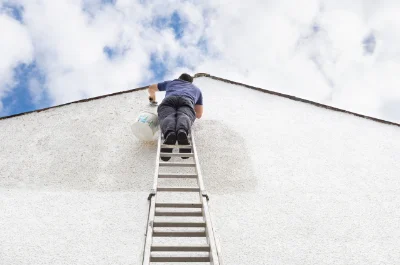 Peinture extérieure à Vergeroux — façades et ravalement